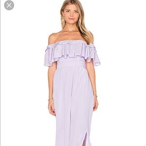 Purple formal maxi